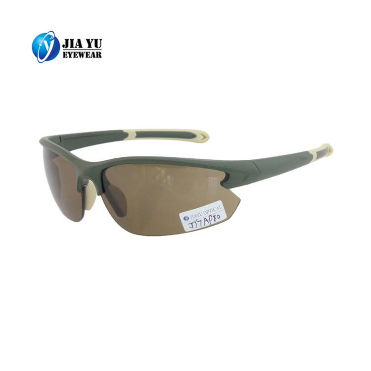 High Quality Polarised Custom Outdo Men's Sports Sunglasses Jiayu